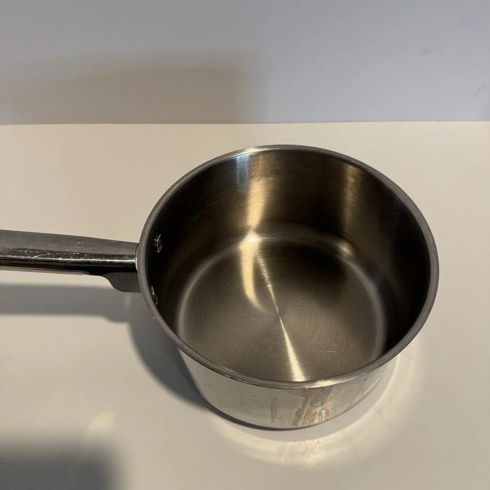 Crofton Stainless Steel Saucepan Pot Copper Bottom 7.5
